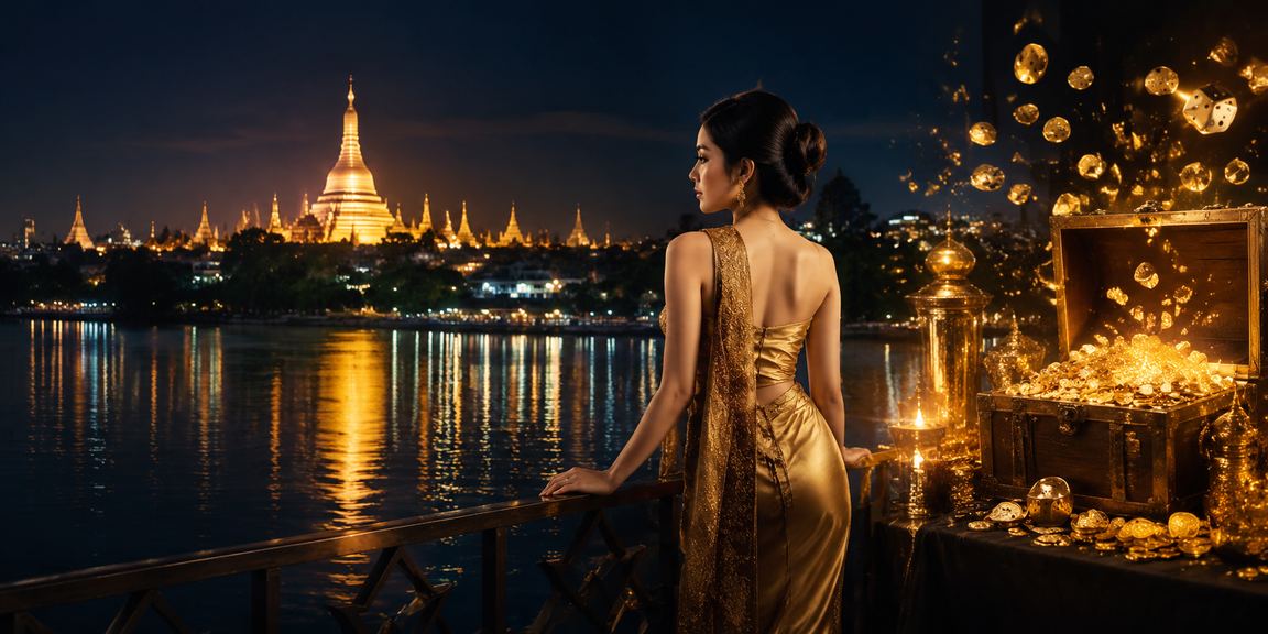 ရန်ကုန်ရှိ ရွှေတိဂုံဘုရားနှင့် အပျော်အပါးကာစီနိုနေရာ